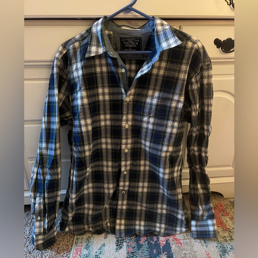 Nautica | Men’s button-down | Size Large